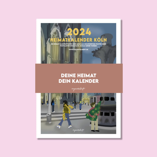 A4 Heimatkalender Köln 2024