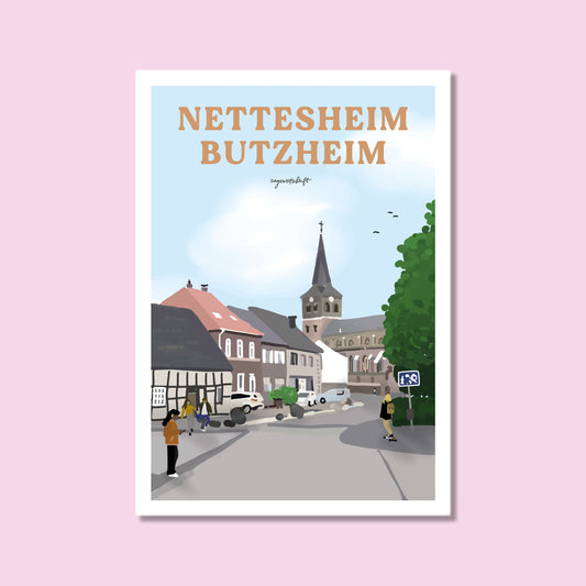 Heimatposter Nettesheim Butzheim