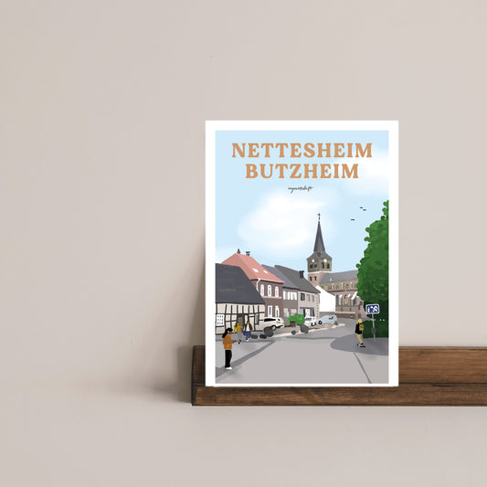 Heimatposter Nettesheim Butzheim