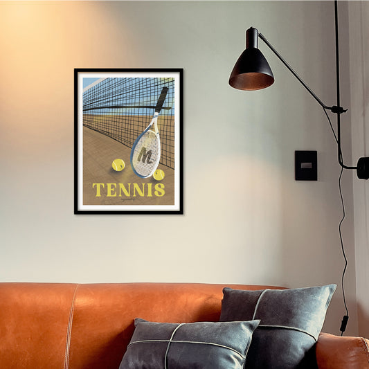 Leidenschaftsposter Tennis