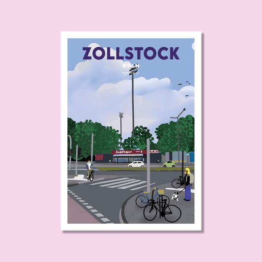 Heimatposter Zollstock  Köln
