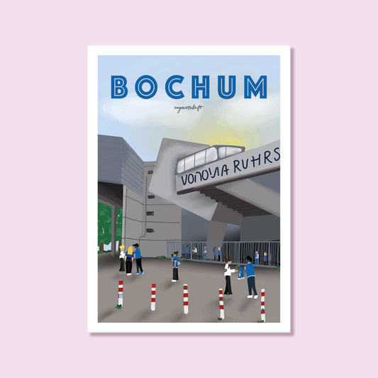 Heimatposter Bochum Stadion