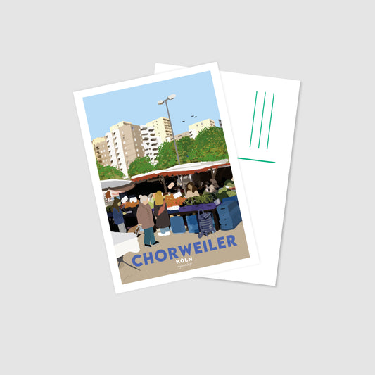 Postkarte Chorweiler Köln