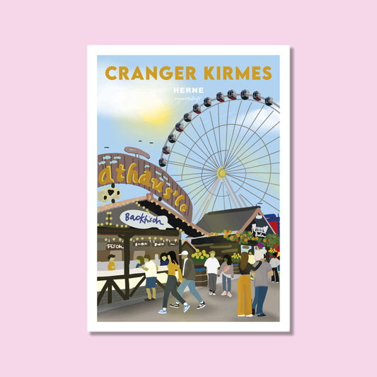 Heimatposter Cranger Kirmes