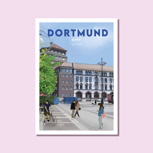 Heimatposter Dortmund City