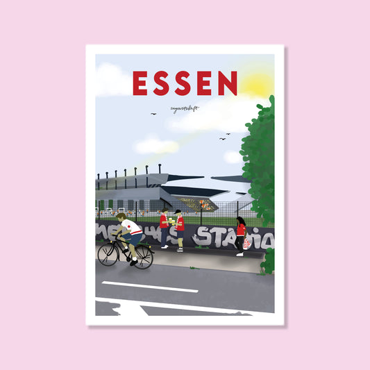 Heimatposter Essen Stadion