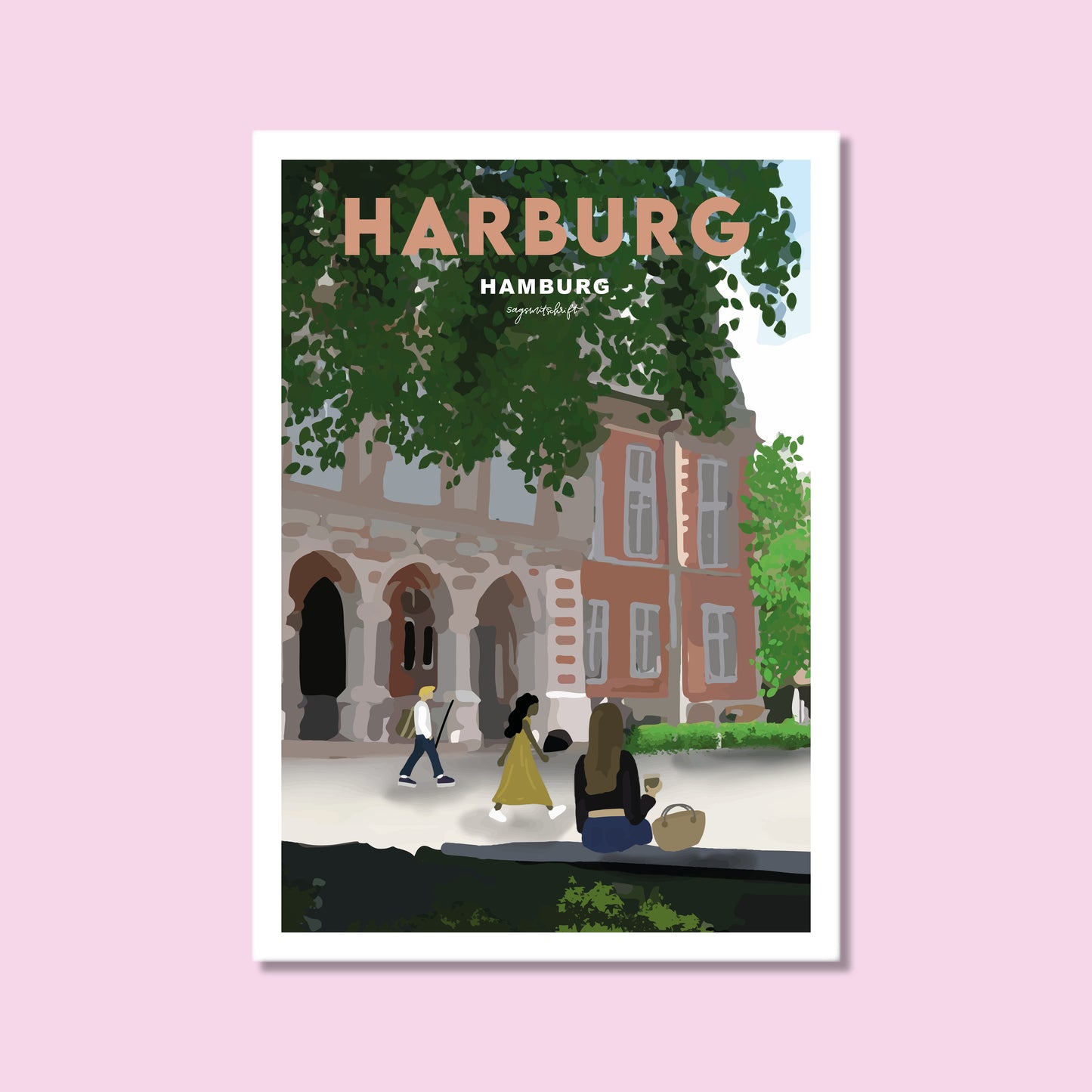 Heimatposter Harburg Hamburg