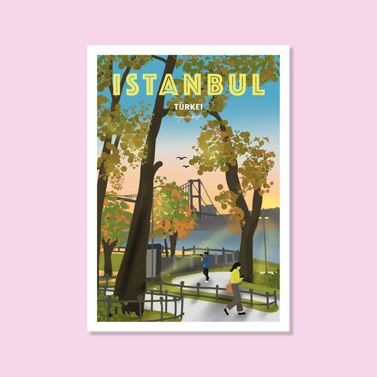 Heimatposter Istanbul - Türkei