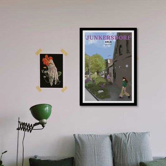 Heimatposter Junkersdorf Köln