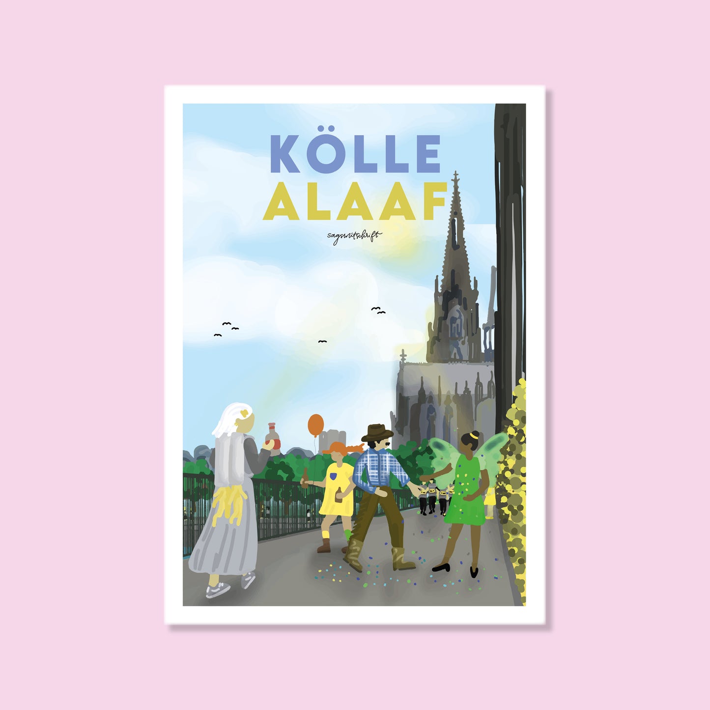 Heimatposter Kölle Alaaf Köln
