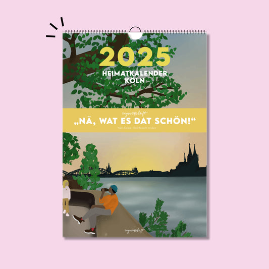 A4 Heimatkalender Köln 2025