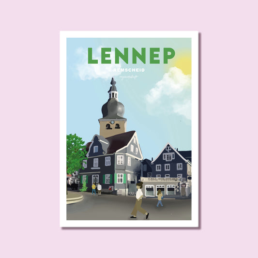 Heimatposter Lennep Remscheid