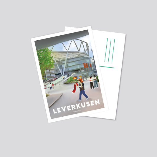 Postkarte Leverkusen