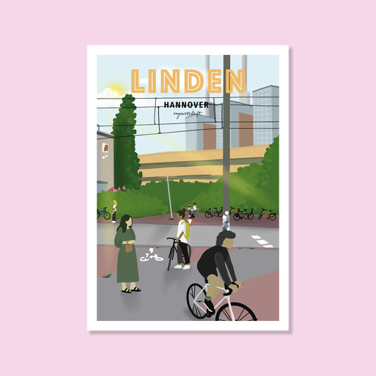 Heimatposter Hannover Linden