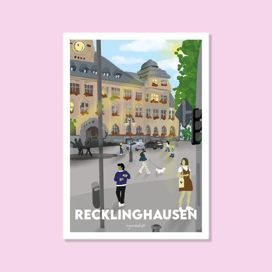 Heimatposter Recklinghausen