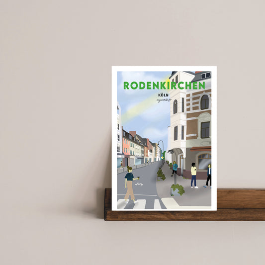 Heimatposter Rodenkirchen Köln