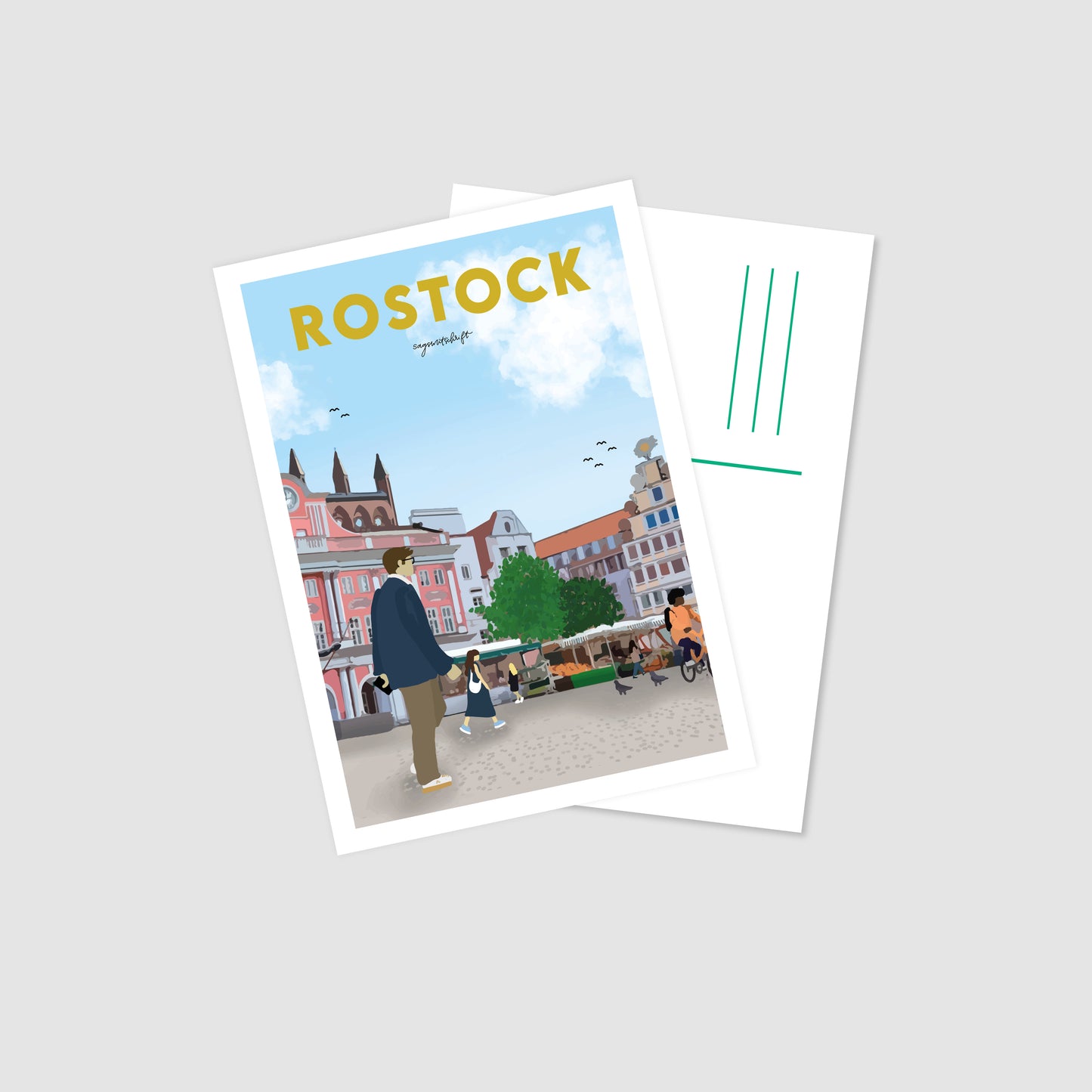 Postkarte Rostock