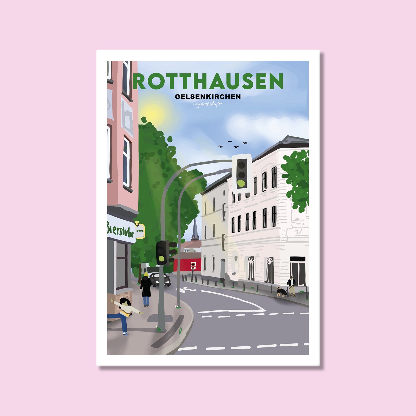 Heimatposter Rotthausen Gelsenkirchen