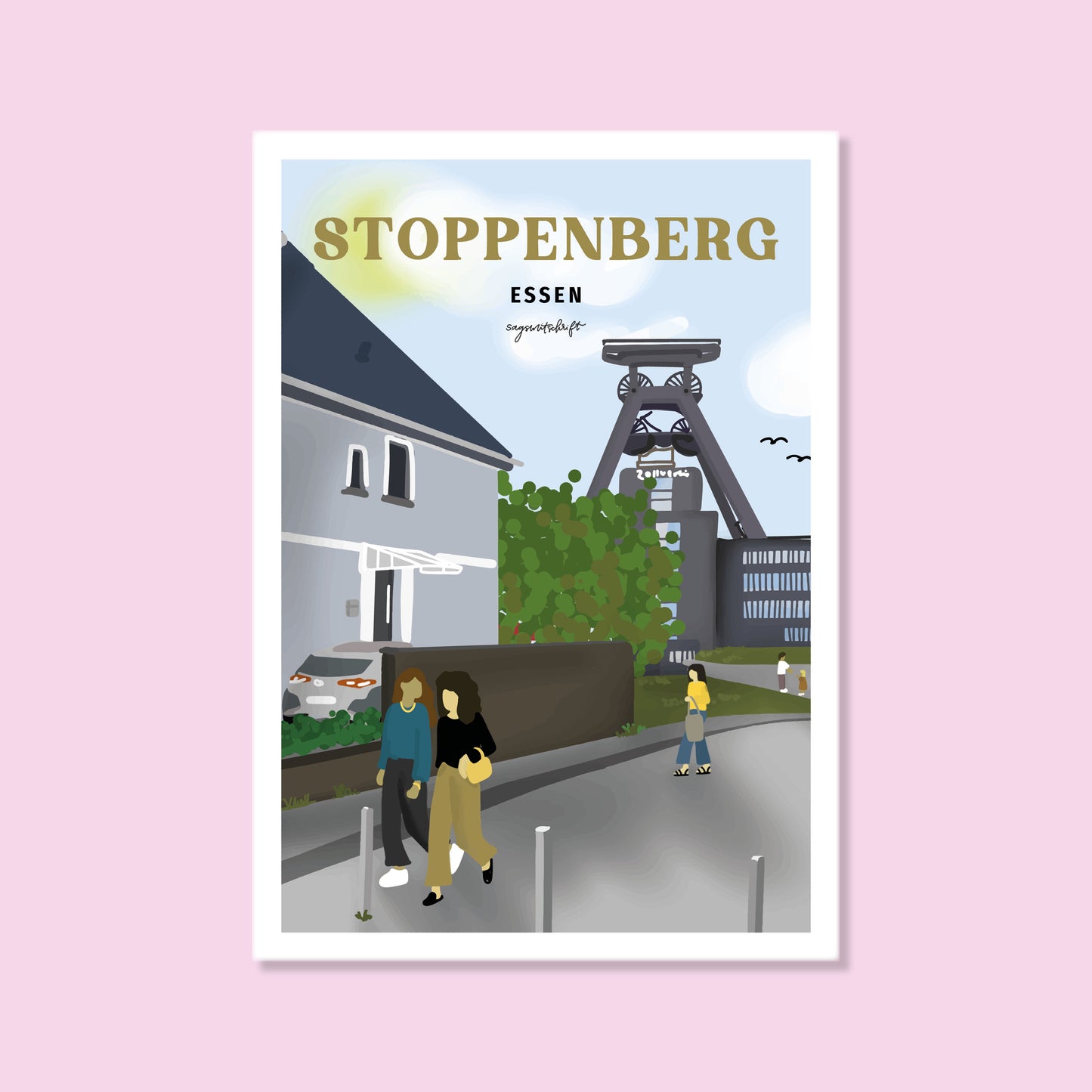Heimatposter Stoppenberg Essen