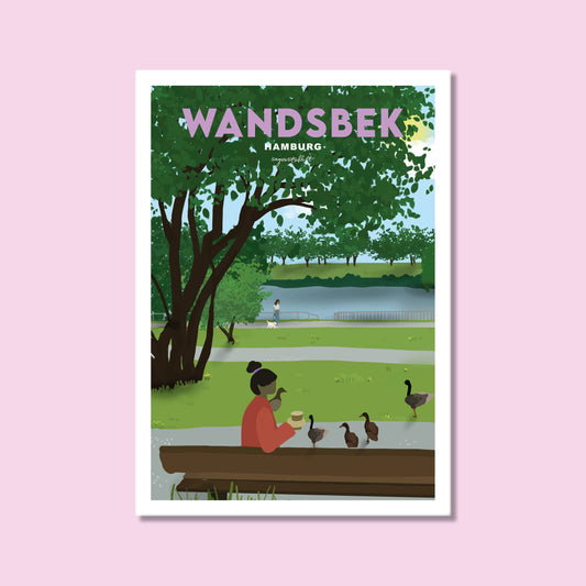 Heimatposter Wandsbek Hamburg