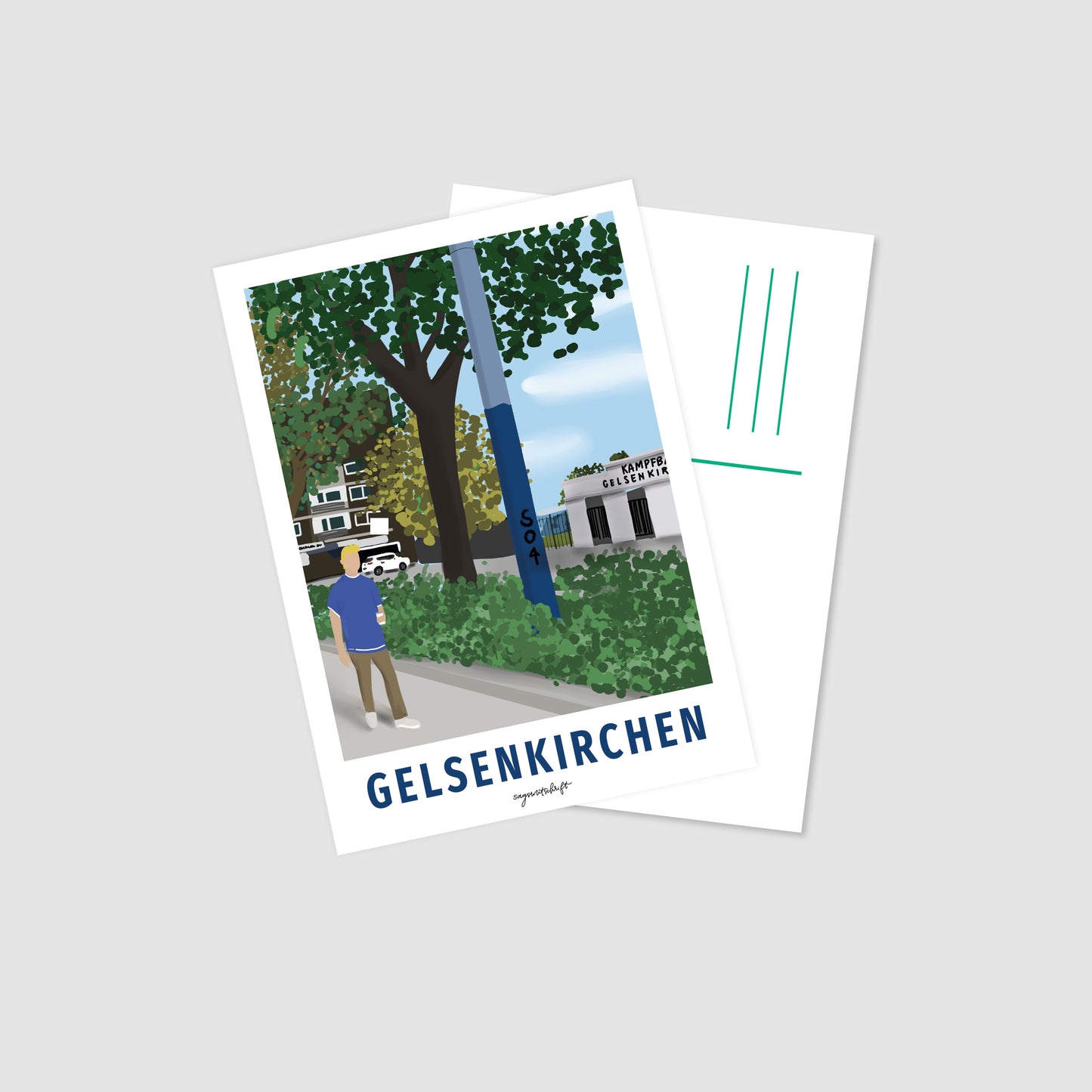 Postkarte Gelsenkirchen