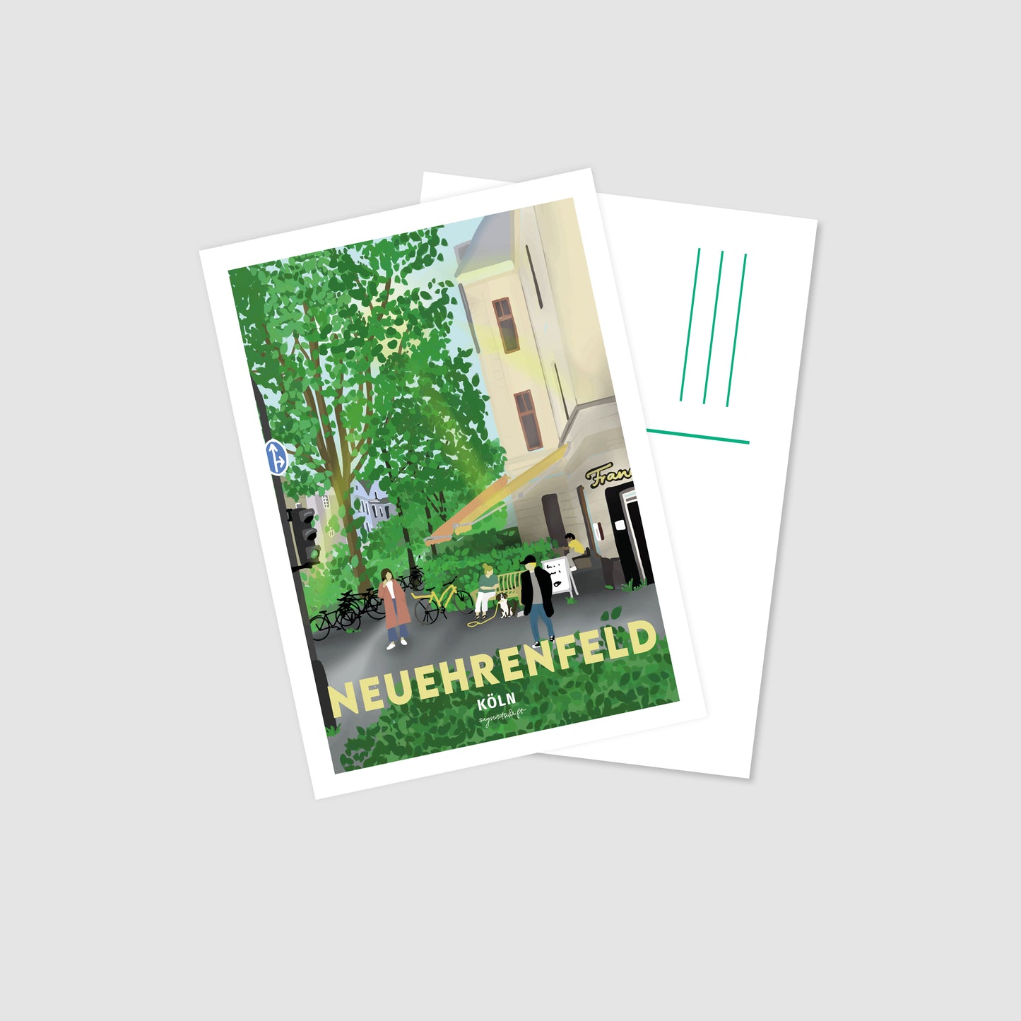 Postkarte Neuehrenfeld Köln