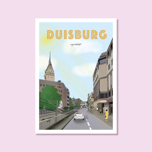 Heimatposter Duisburg