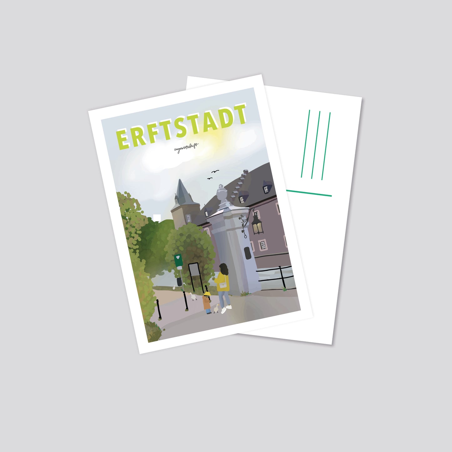 Postkarte Erftstadt