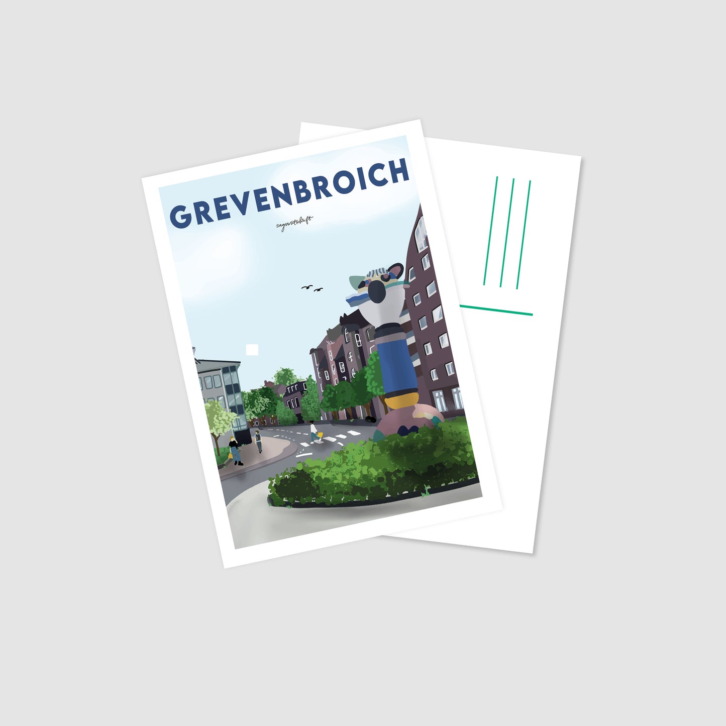 Postkarte Grevenbroich