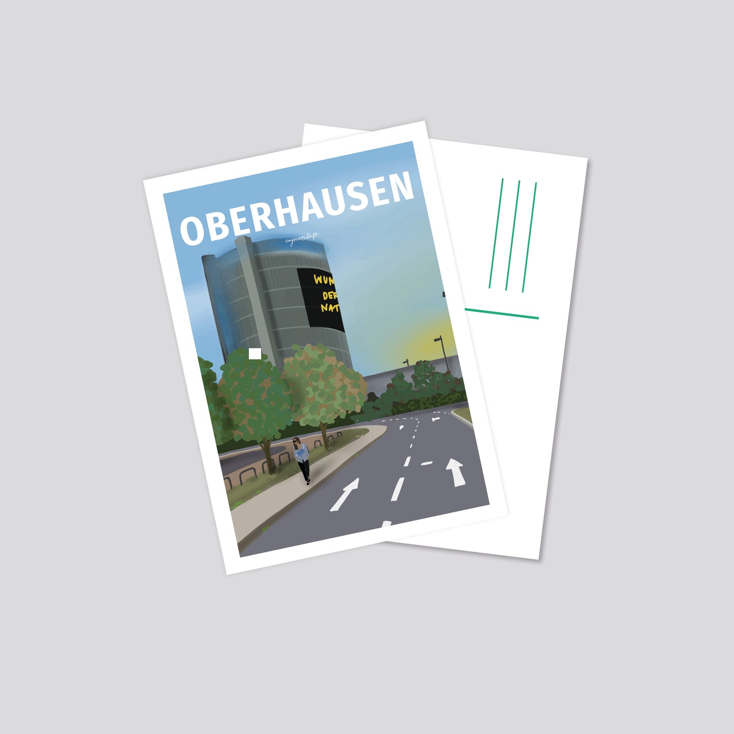 Postkarte Oberhausen