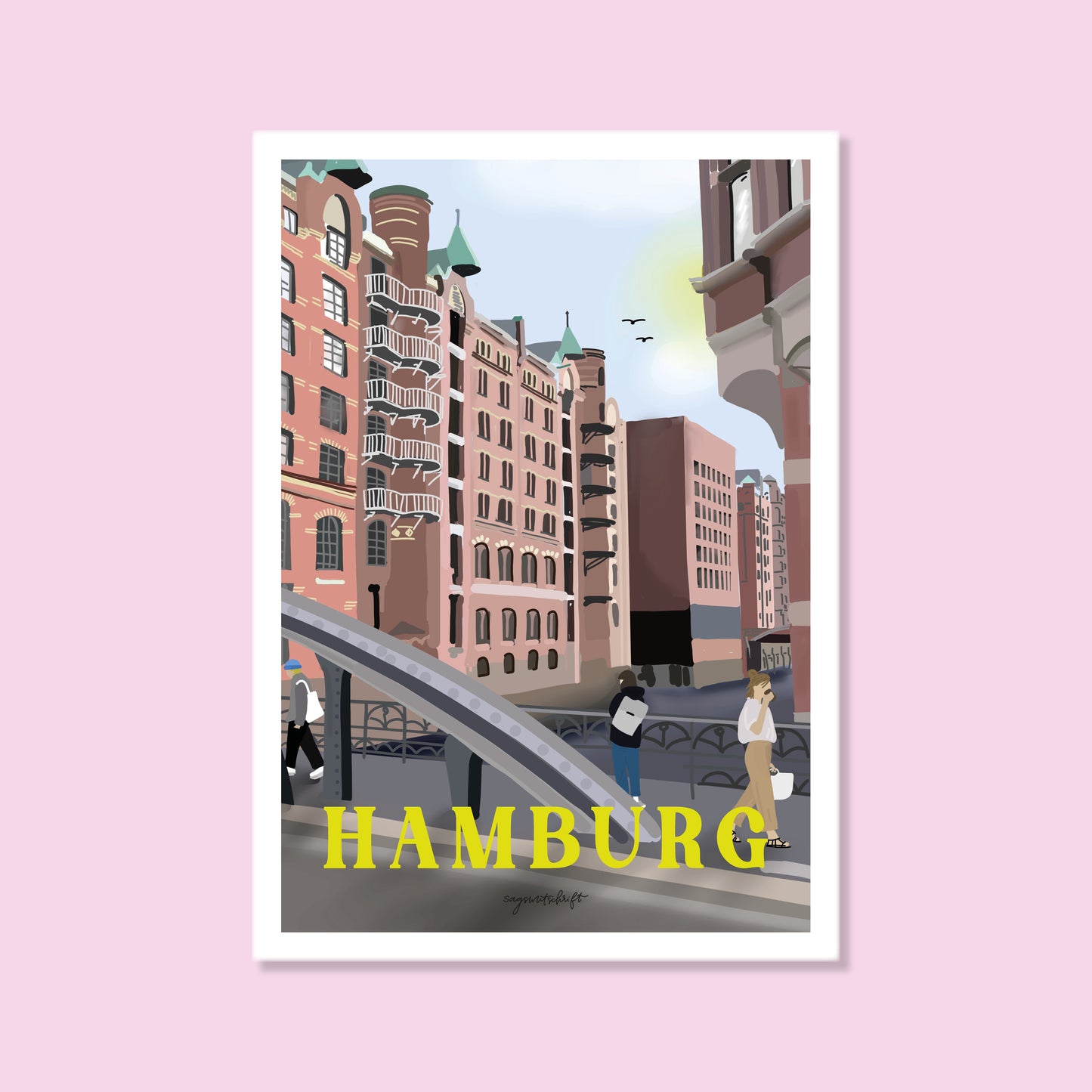 Heimatposter Hamburg