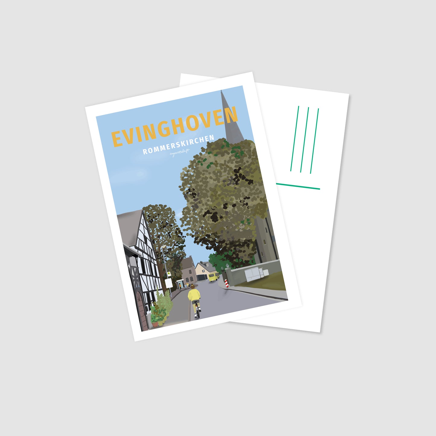 Postkarte Evinghoven Rommerskirchen