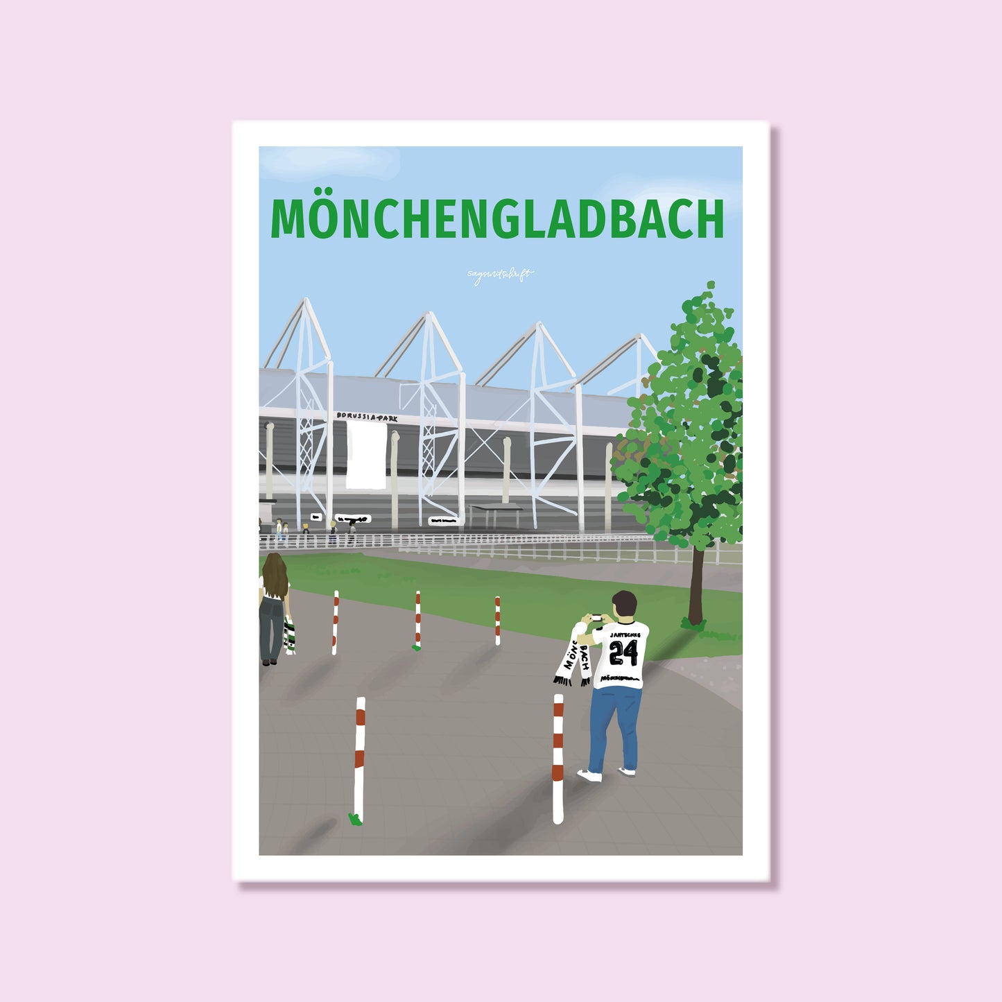Heimatposter Mönchengladbach