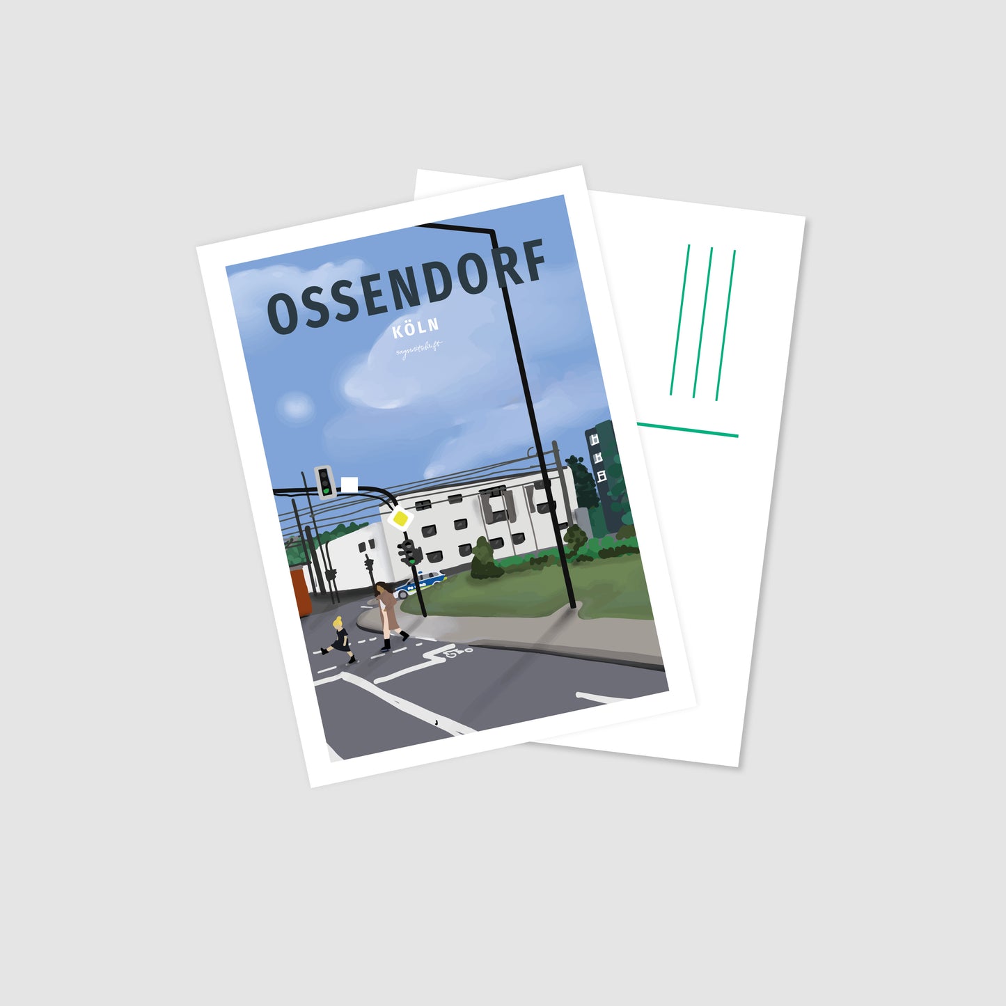 Postkarte Ossendorf Köln