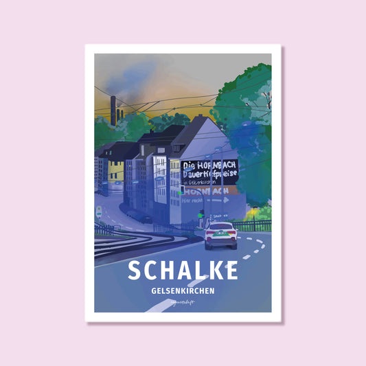 Heimatposter Schalke Gelsenkirchen