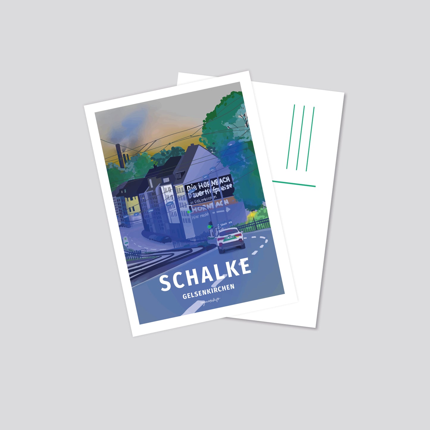 Postkarte Schalke Gelsenkirchen