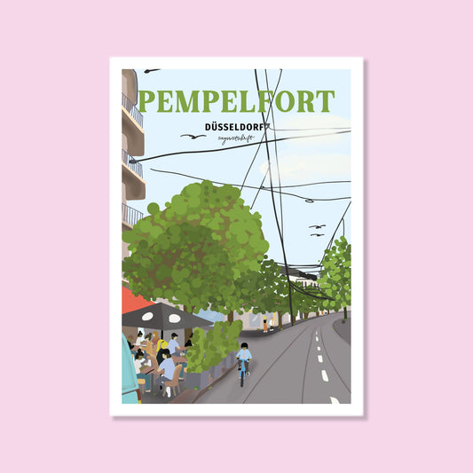 Heimatposter Pempelfort Düsseldorf