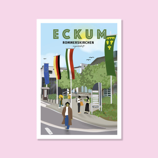 Heimatposter Eckum Rommerskirchen